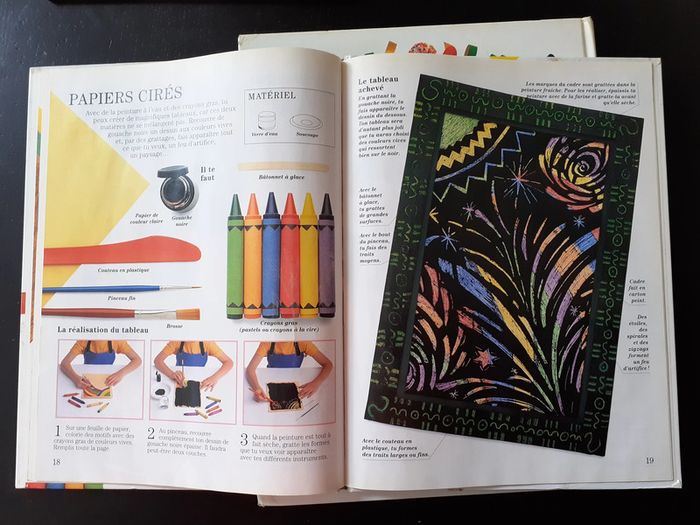 Lot de 3 livres d’activité Larousse TBE - photo numéro 4