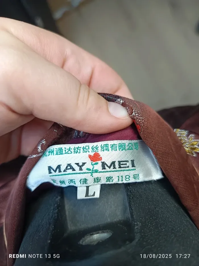 Magnifique robe chinoise may mei taille L - photo numéro 5