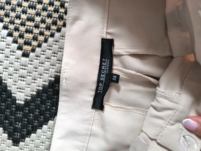 Pantalon beige Top Secret Woman – Taille 36 – Neuf avec étiquette - photo numéro 3