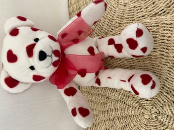 doudou cœur chien , ours