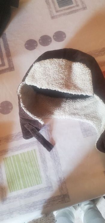 Bonnet style aviateur