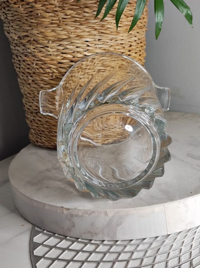 Seau à glaçons verre moulé - photo numéro 4