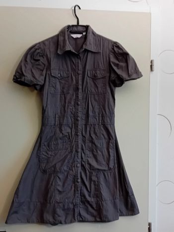 Robe à boutons marron Taille M