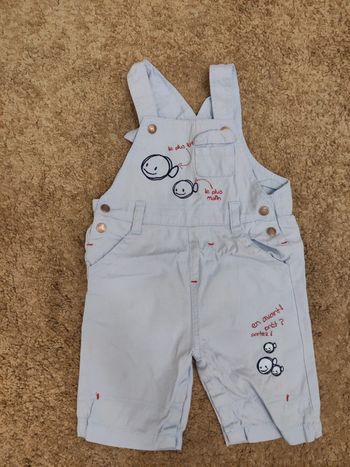 Salopette courte 12 mois