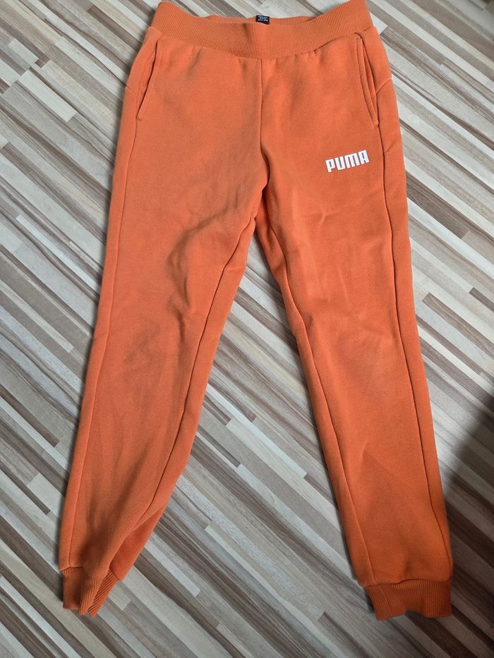 Pantalon jogging 7-8 ans fille puma