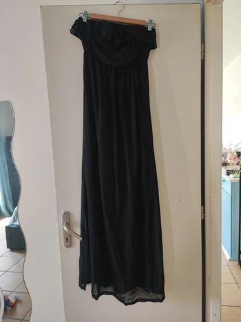 Robe longue noire