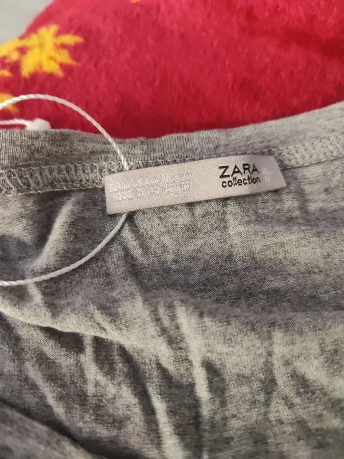 Haut habillé gris taille M - photo numéro 3