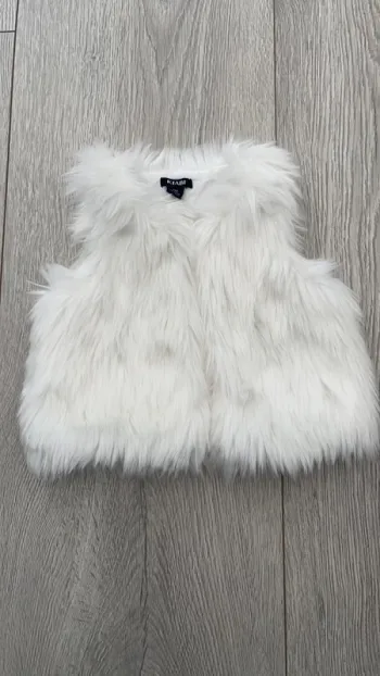 Gilet fourrure sans manche