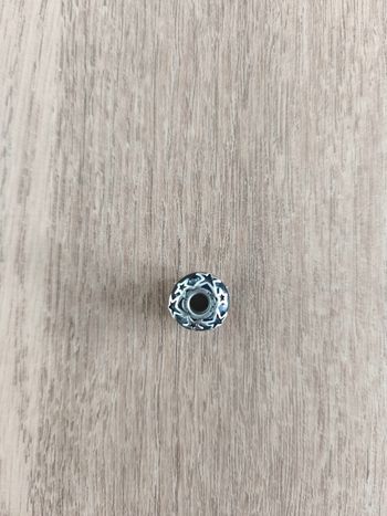 Charm en Verre de Murano Bleu Galaxie & Étoile pandora