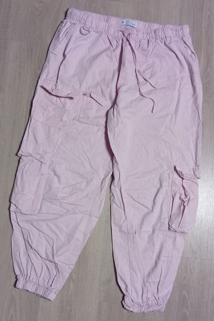 Pantalon cargo large multipoches