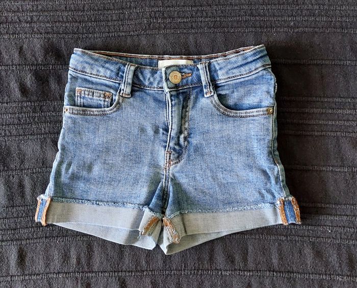 Short vintage delavé