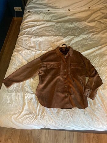 Sur chemise effet daim