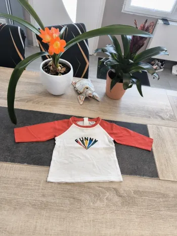 Tee-shirt garçon ml 6 mois Tao