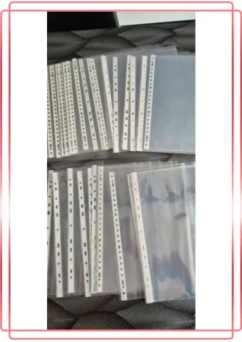 Pochettes transparentes