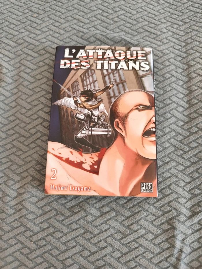 Lot de 6 manga l'attaque des titans - photo numéro 6