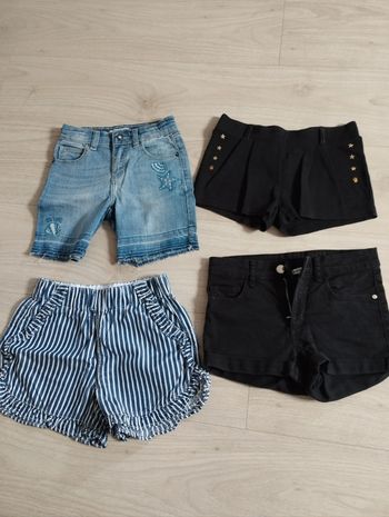 Lot de shorts été fille taille 8 ans