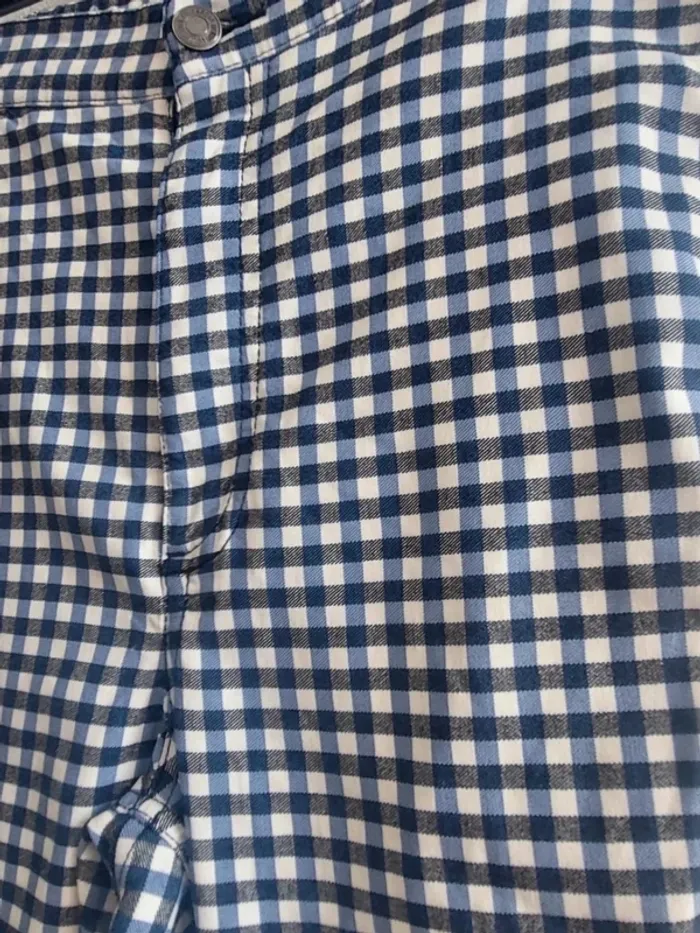 Pantalon à carreaux Pull&Bear Taille 40 - photo numéro 3