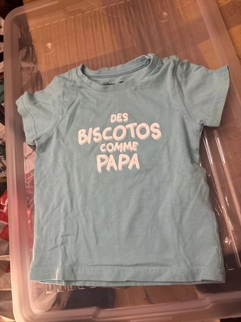 T shirt bleu