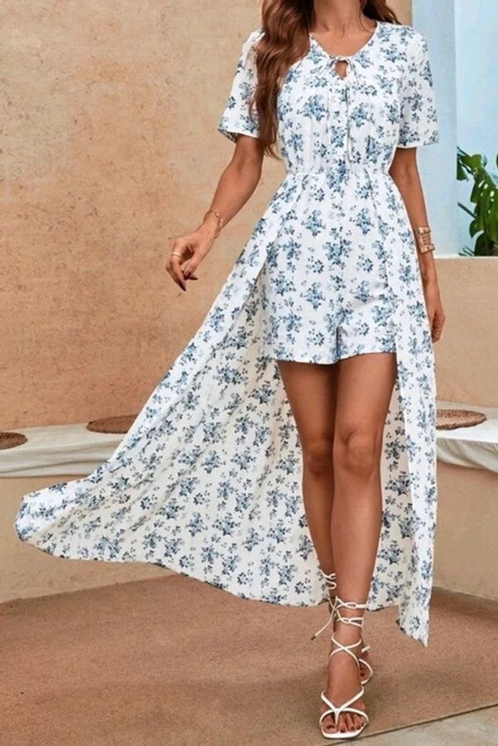Robe maxi combishort intégré T36 - photo numéro 9
