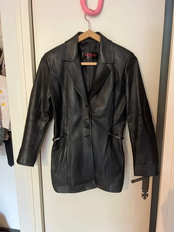 Veste en cuir
