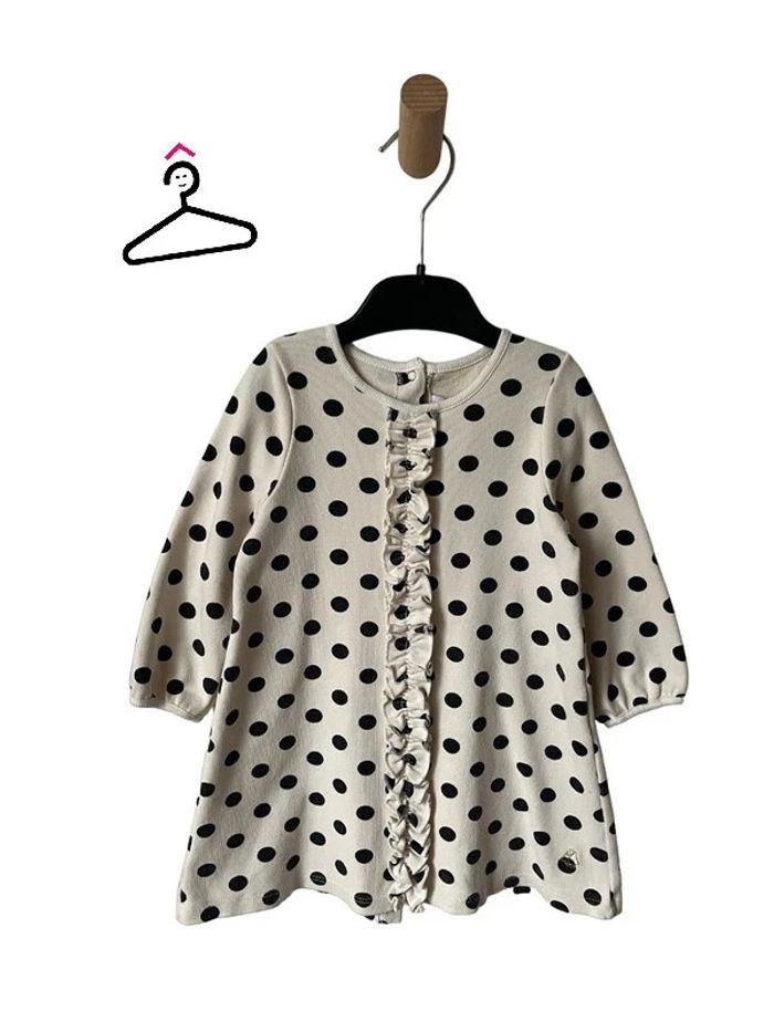 LOT de 2 robes à manches longues - Petit Bateau 18 mois - photo numéro 2