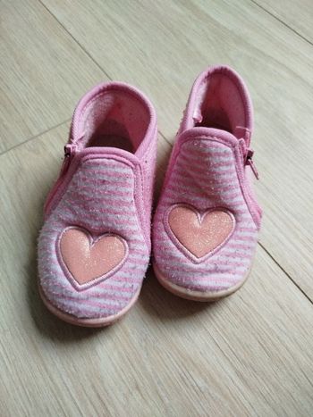 Chaussons rose