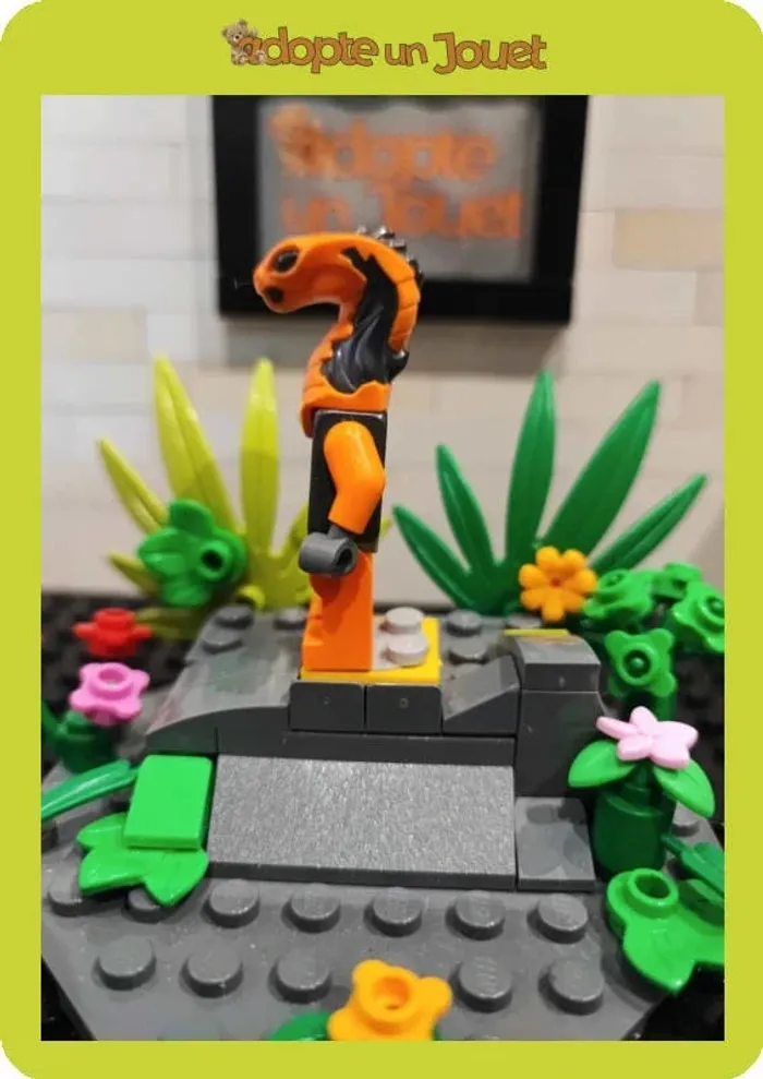Lego - Figurine Ninjago - njo0717 - Cobra Mechanic / Sneaky Snake - photo numéro 2
