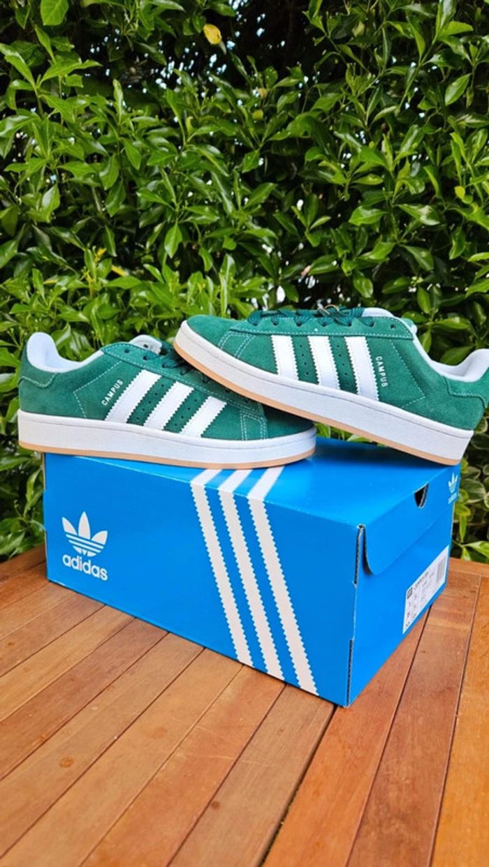 Adidas Campus Dark Green Junior