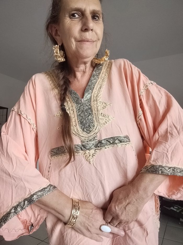 Tunique Bohème coton Jusqu'à 48 - photo numéro 2