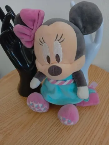 Peluche Minnie musicale copine Mickey 25cm bon état