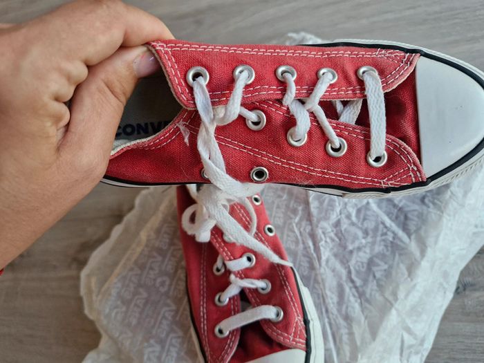 Converse rouge - photo numéro 2