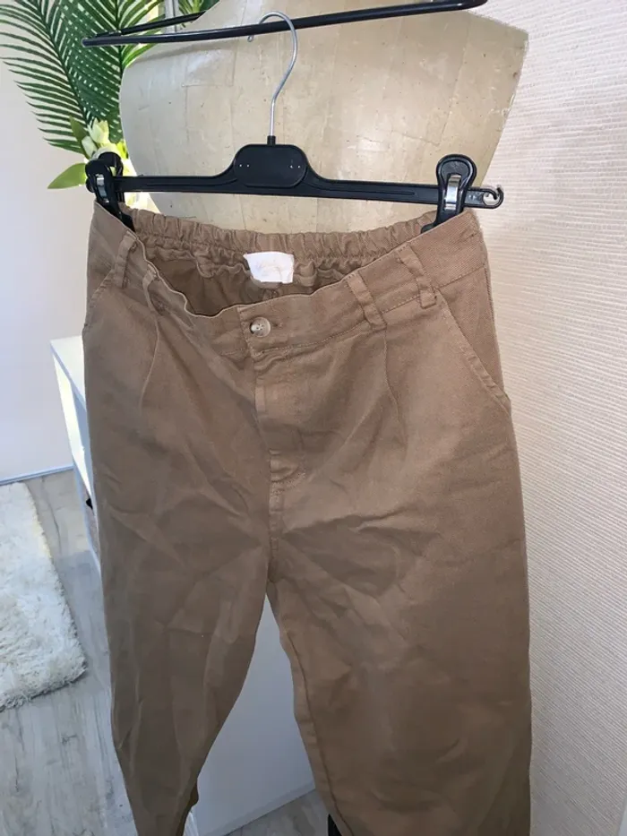 Joli pantalon jambes larges femme 38/40 - photo numéro 2