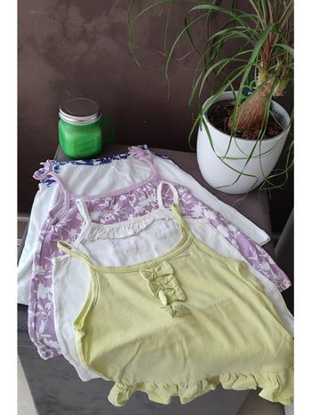 Lot 4 tops bretelles 4 ans La Redoute