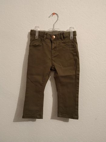 jean kaki tex garcon 18 mois