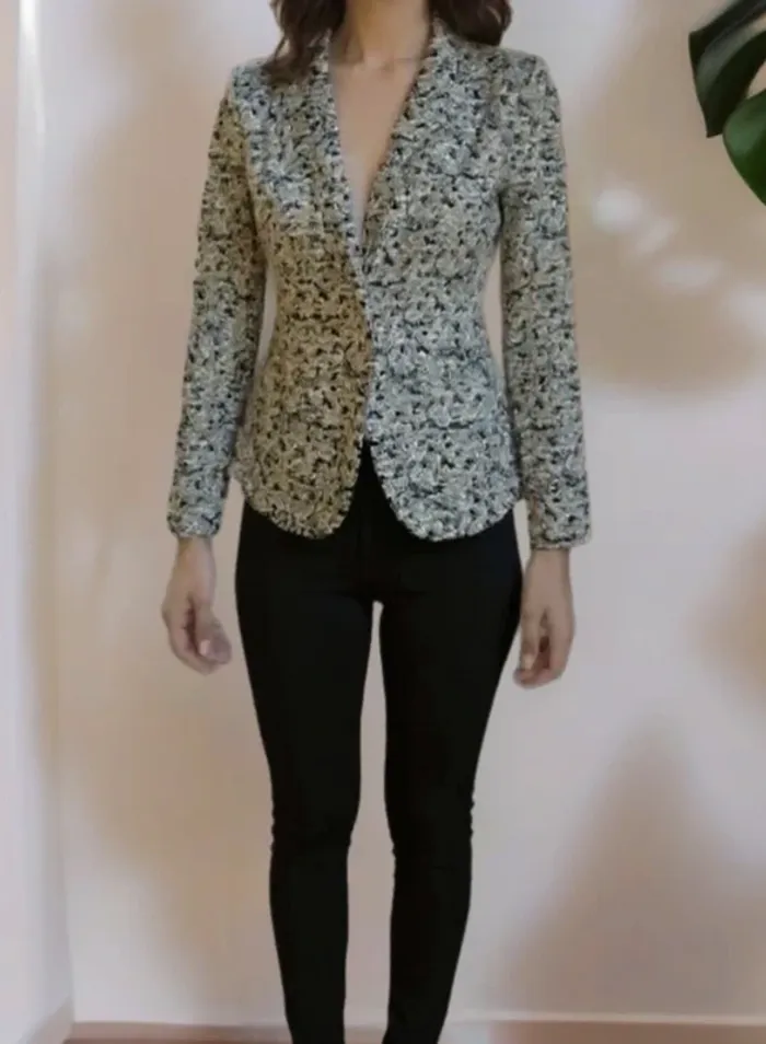 Veste légère fleurie ICHI taille S