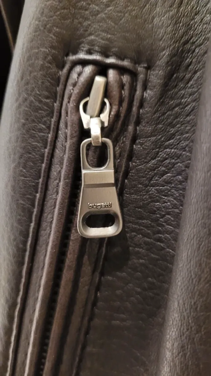 Manteau cuir marron doublure amovible - photo numéro 8