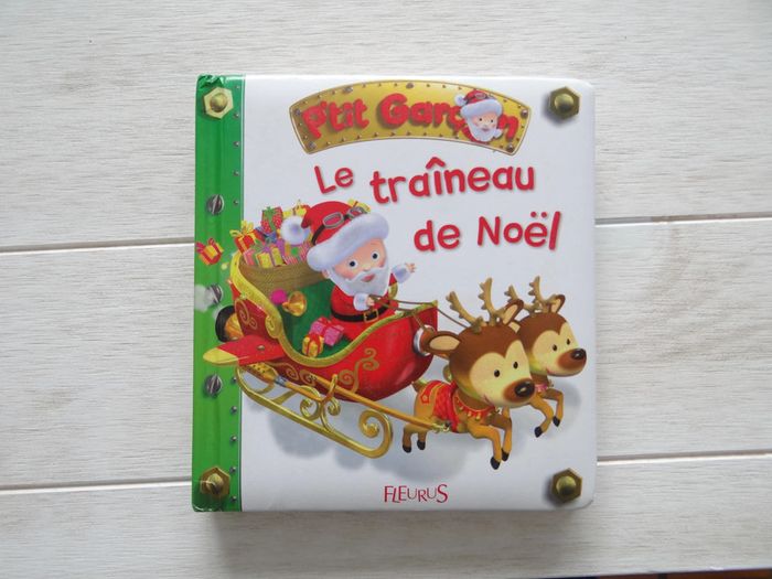 livre le traîneau de noël
