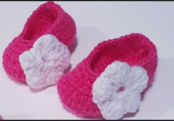 Vêtement bébé fille robe crochet 6 mois - photo numéro 2