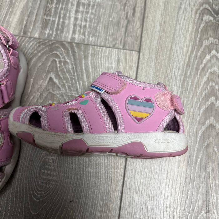 Sandales Geox taille 25 rose - photo numéro 2