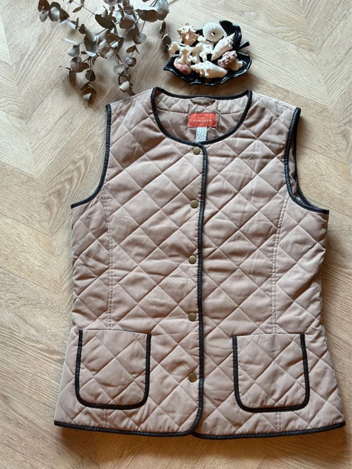 Doudoune légère / Veste matelassée sans manches – Taille 42 – Cyrillus - photo numéro 2