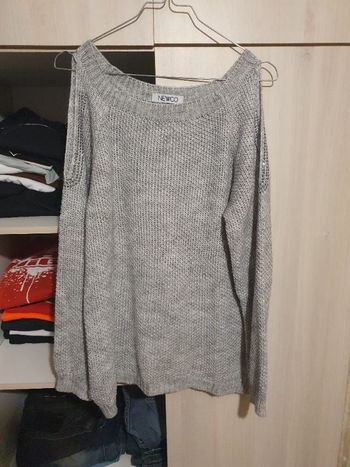 Pull épaules dénudées