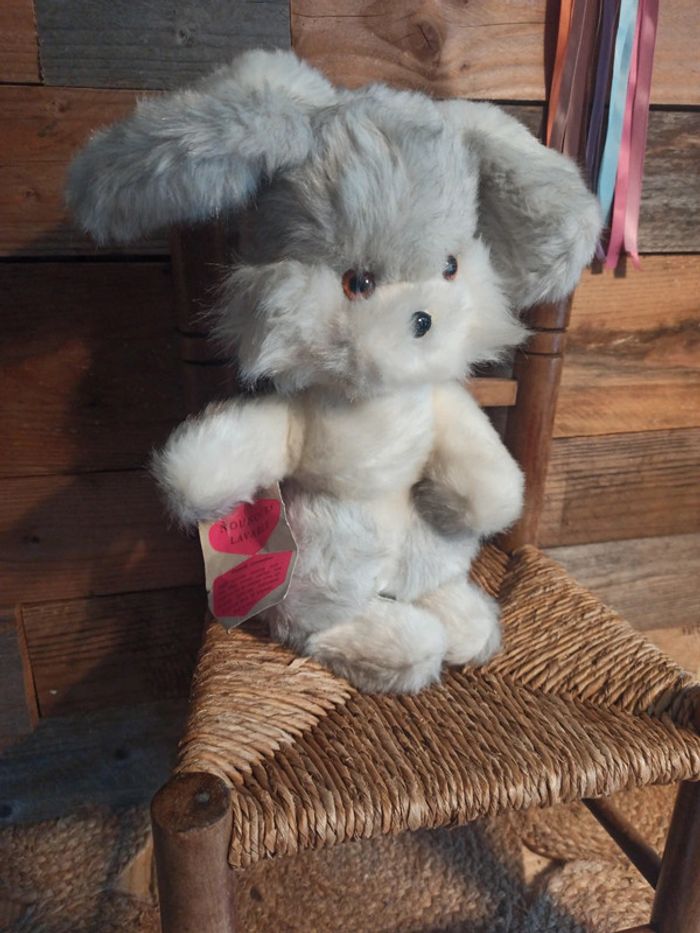 Peluche chien vintage neuf Nounours - photo numéro 2