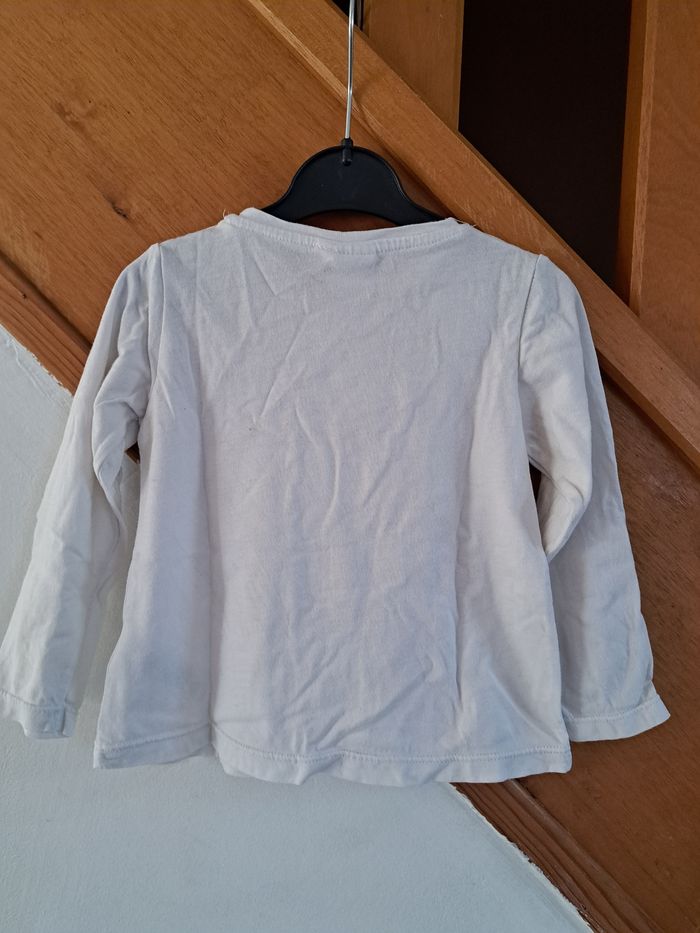 Jolie tee-shirt manche longue Disney - photo numéro 3