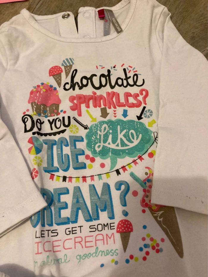 Lot 3 t-shirts 9 mois - photo numéro 3