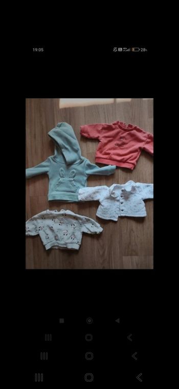 Lot vêtements bébé fille 1 mois