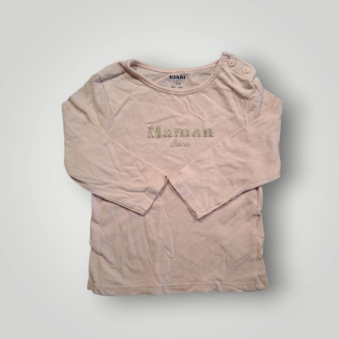 T-shirt manches longues - Kiabi - 12 mois