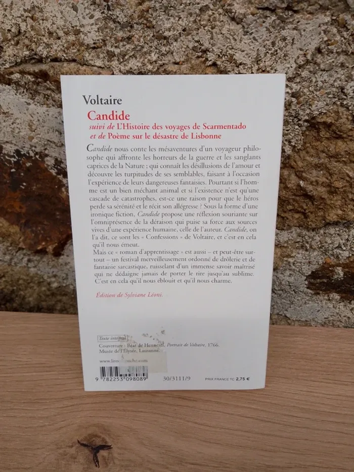 Livre Candide de Voltaire - photo numéro 2