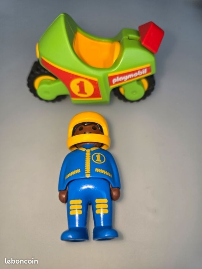 123 playmobil lot de 3 véhicules + pilotes - photo numéro 7