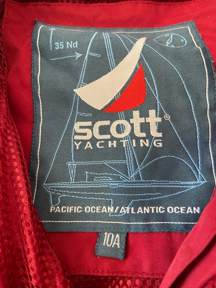 Veste coupe marque Scott rouge 10 ans - photo numéro 7