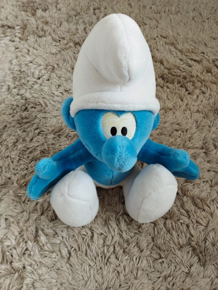 Grande peluche Schtroumpf